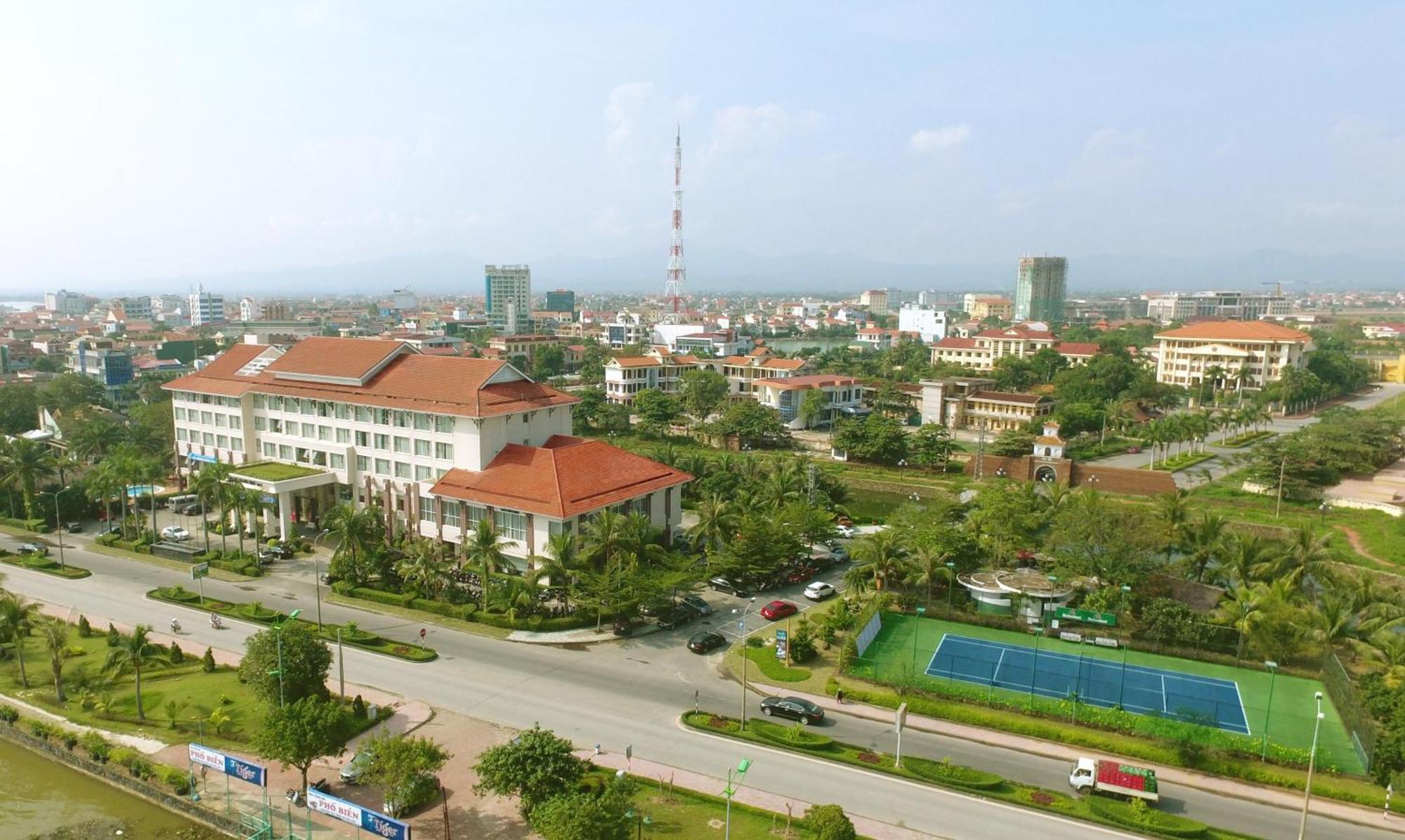 Sai Gon Quang Binh Hotel Донгхой Экстерьер фото